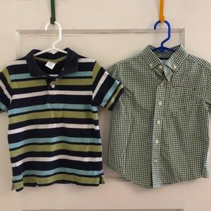 Bundle of little boys Gymboree shirts